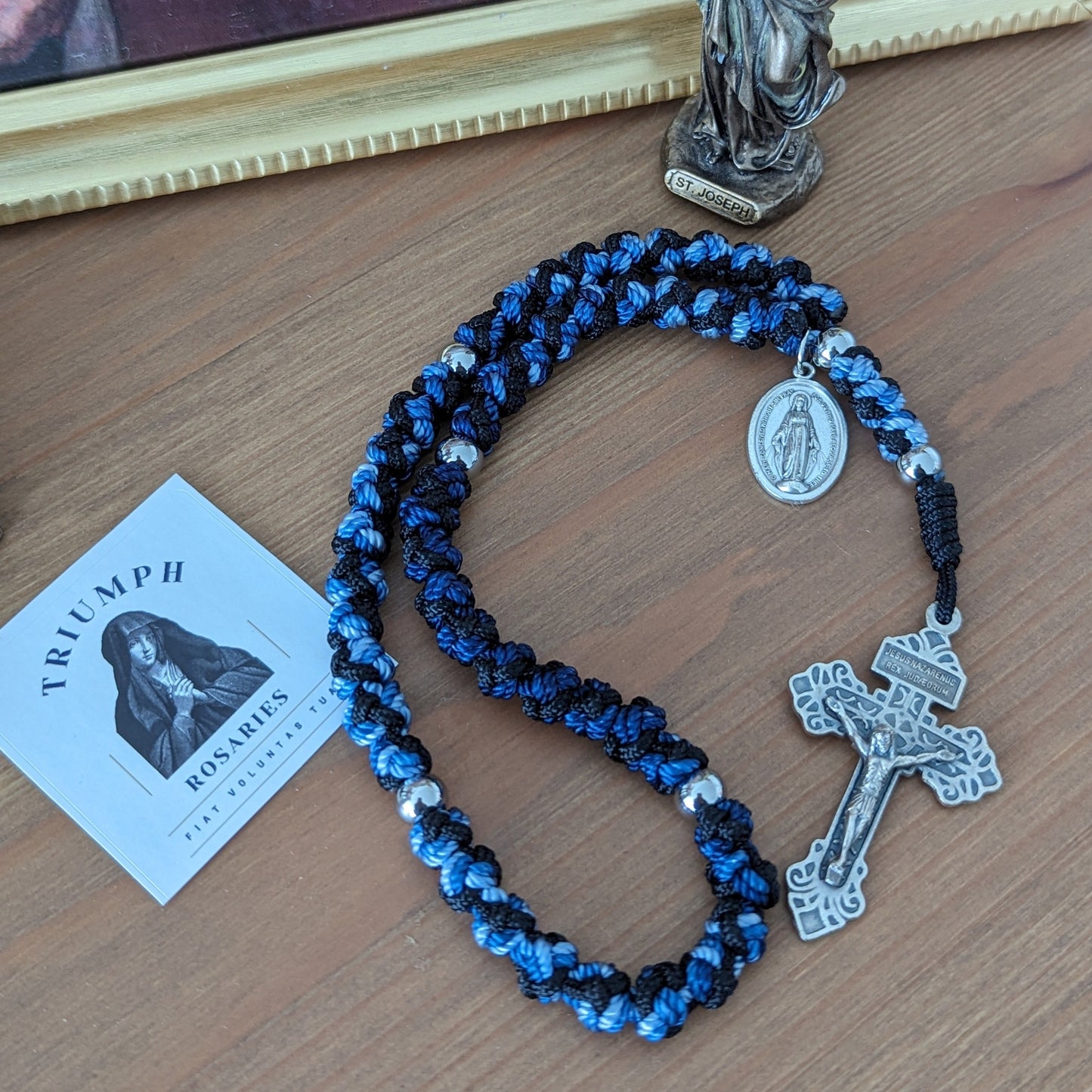 The Penitent's Rosary (Blue Ombre)
