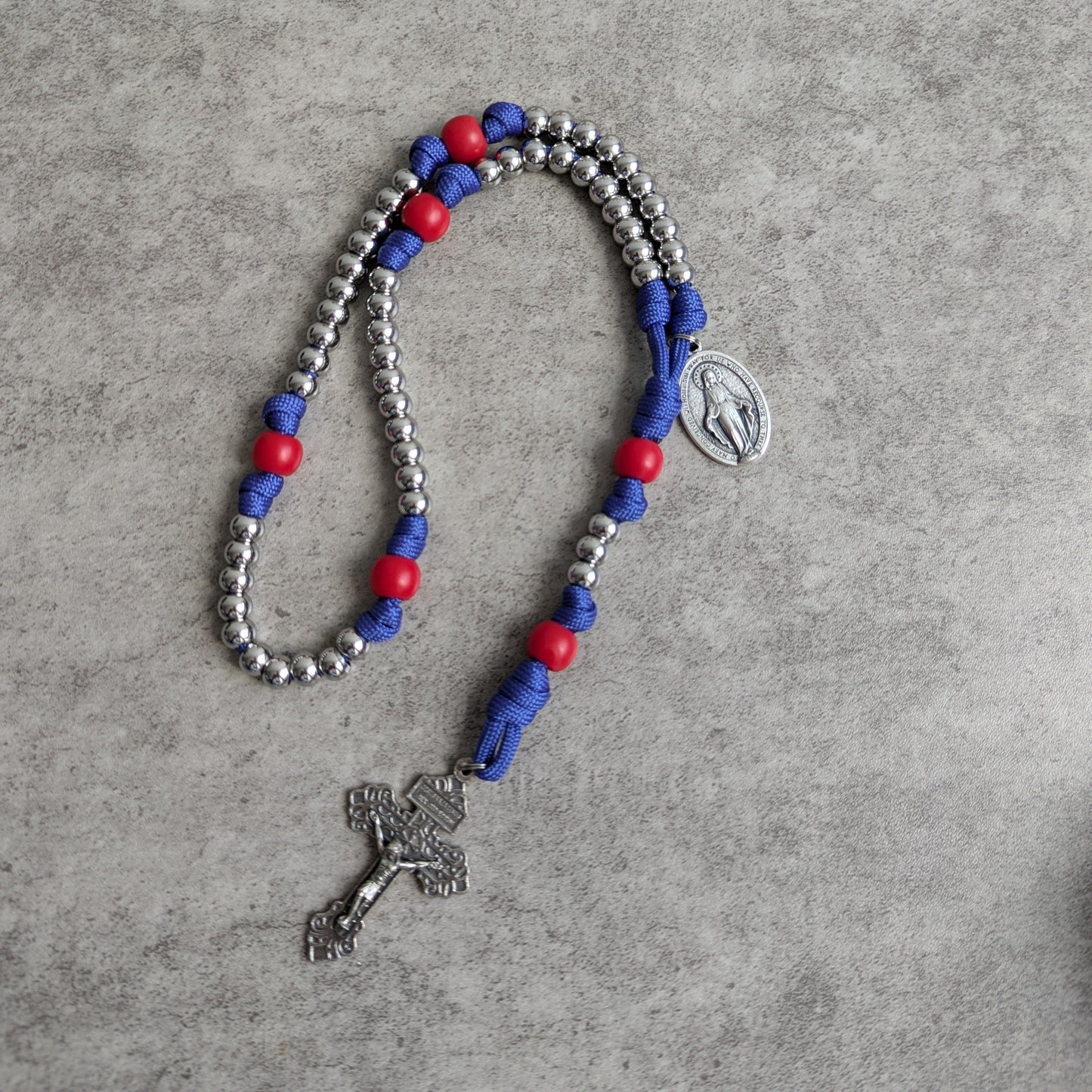 Miraculous Pardon Paracord Rosary