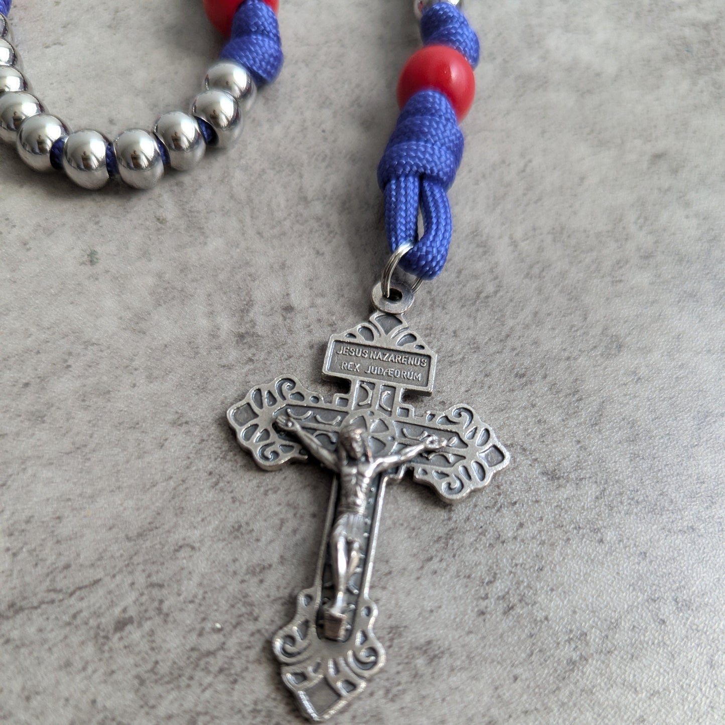 Miraculous Pardon Paracord Rosary